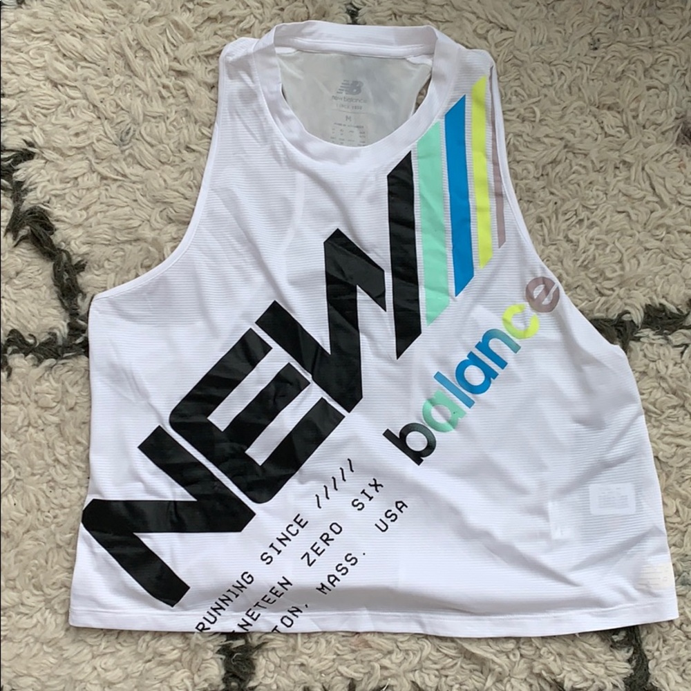 New balance racer back tank